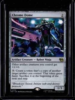 Chrome Dome - 172 - TMT - NM - MTG Magic the Gathering - Image 1