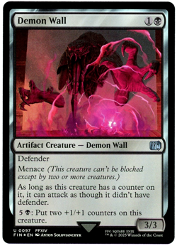 Demon Wall (Foil) - 0097 - Final Fantasy - MTG - NM/M - Image 1