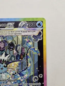 Pokemon Vaporeon ex 149/131 Prismatic Evolutions Special Illustration Rare Full… - Image 4