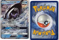 Tapu Fini GX 39/147 Holo Rare GX Burning Shadows Pokemon MP - Image 3