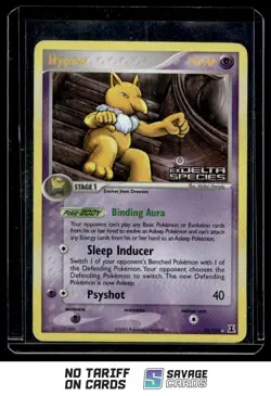 2005 Pokemon EX - Delta Species Holo Hypno #23//113 - Image 1