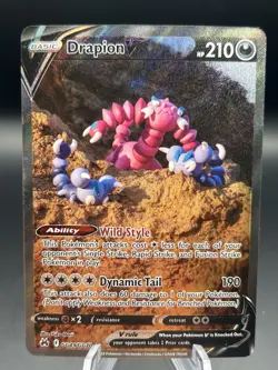 Pokemon TCG Drapion V GG49/GG70 SWSH Crown Zenith Galarian - Image 1