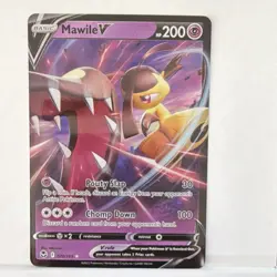 Pokemon TCG Mawile V 070/195 Silver Tempest Ultra Rare Holo 200 HP - Image 1