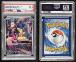 Marnie's Morpeko Pokemon Scarlet & Violet Black Star Promo PSA 9 MINT - Image 3