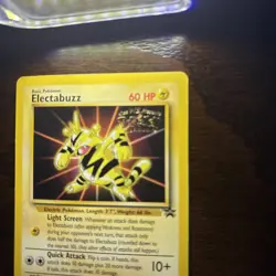 Pokemon TCG 1999 Electabuzz Stamped WB Kids First Movie Promo NM Mint #2 - Image 3