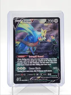 ZACIAN V 2022 POKEMON ASTRAL RADIANCE TRAINER GALLERY TG21/TG30 Q4320 - Image 1
