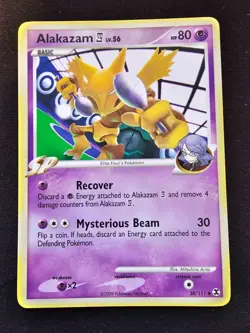 Alakazam lv 56 38/111 - Rising Rivals - Pokemon TCG - (MP) - Image 1