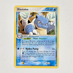 Pokemon Blastoise (Crystal Guardians) 14/100 RARE (LP) - Image 1