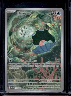 2025 Pokemon Destined Rivals Clamperl #195/182 - Image 1