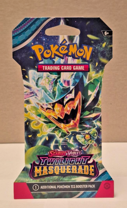 Pokemon TCG Twilight Masquerade Sleeved Booster Pack - Image 1