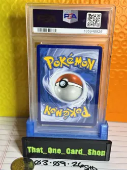 2019 POKEMON SUN & MOON COSMIC ECLIPSE #165 MEGA LOPUNNY & JIGGLYPUFF GX PSA 9 - Image 2