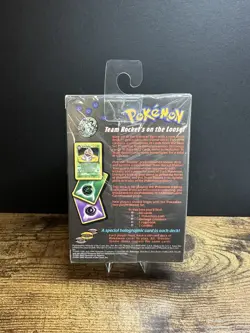 Pokemon Team Rocket TROUBLE Theme Deck Factory Sealed Brand New Vintage 2000 - Image 4