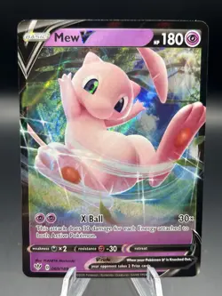 Pokemon TCG Mew V 069/189 Darkness Ablaze - Image 1