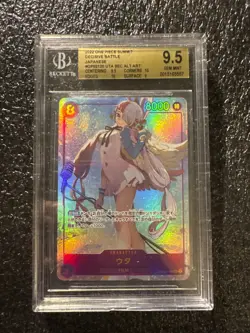 One Piece Summit Decisive Battle JPN OP02120 Uta Sec BGS 9.5 read description - Image 1