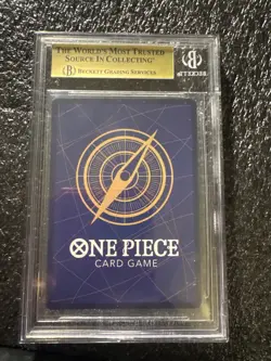 One Piece Summit Decisive Battle JPN OP02120 Uta Sec BGS 9.5 read description - Image 3
