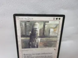 DUST TO DUST MAGIC THE GATHERING THE DARK MTG 1994 Trading Card #407 - Image 3