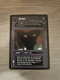 Star Wars CCG Hem Dazon Black Border R Card Decipher New Hope BB - Image 1