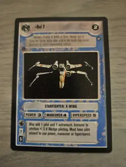 Star Wars CCG Red 2 Black Border R Card Decipher New Hope BB - Image 1