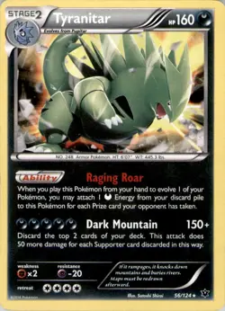 Tyranitar - (Cosmos Holo) Promo Miscellaneous Cards & Products 056/124 NM - Image 1