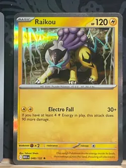 Pokemon card lot 6 card lot Osicorio ex Raikou Riolu Darmanitan Scorbunny - Image 3