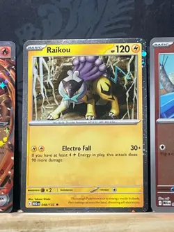 Pokemon card lot 6 card lot Osicorio ex Raikou Riolu Darmanitan Scorbunny - Image 4