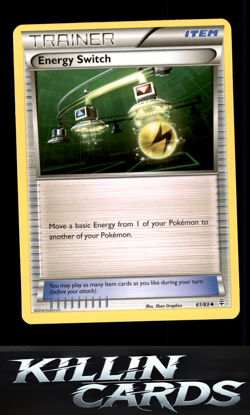 Energy Switch 61/83 Pokemon Uncommon Generations Card LP - Image 1