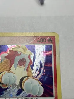 Pokemon Entei TCG Secret Wonders Holo Card 4/132 - Image 3