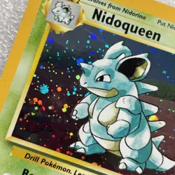 Pokemon TCG Nidoqueen Base Set 2 Holo Unlimited Rare Card 12/130 Mint Condition - Image 3