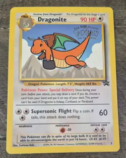 Pokemon Card Dragonite Promo 05/53 WOTC Movie Regular Card Vintage - Image 1