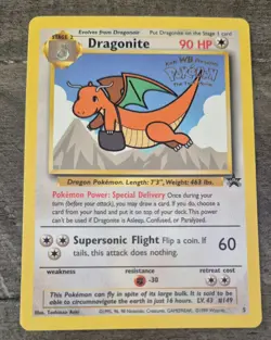 Pokemon Card Dragonite Promo 05/53 WOTC Movie Regular Card Vintage - Image 2