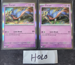 ZACIAN 3-CARD HOLO/REVERSE HOLO LOT 2025 Pokemon Phantasmal Flames #045 MINT - Image 3