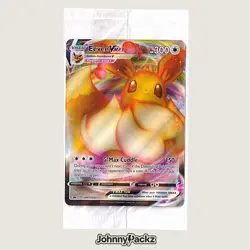 Eevee VMAX SWSH087 - Sword & Shield Promo SEALED Ultra Rare - Pokemon Card NM - Image 1