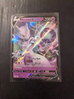 Pokemon Mew & Mewtwo 8-Card Ultra Rare Lot | GX, EX, VMAX | Psychic Legends - Image 2