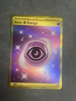 Pokemon TCG Psychic Energy Scarlet & Violet Basic Card 207/165 Gold - Image 1