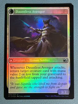 MTG Bereaved Survivor Foil Innistrad MID NM - Image 2