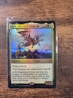 Rith, Liberated Primeval - Foil - Dominaria United - NM - MTG - Image 1