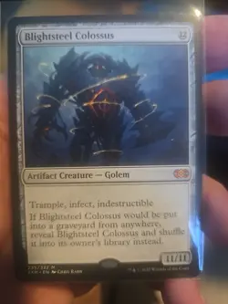 Blightsteel Colossus - NM - MTG - Double Masters - #235 - Image 1