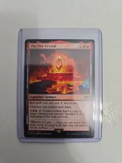 The Fire Crystal x1, MTG, Magic the Gathering, Final Fantasy, FIN, NM - Image 1