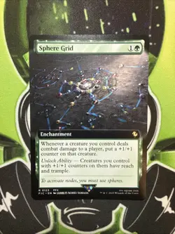 Sphere Grid (Extended Art Rare) Final Fantasy Magic The Gathering Mtg NM - Image 1
