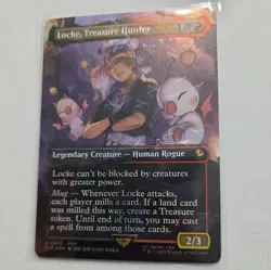 Locke, Treasure Hunter MTG Final Fantasy (Chocobo Track Foil) Rare 0475 Magic - Image 2