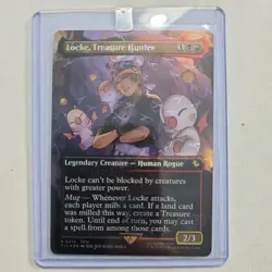 Locke, Treasure Hunter MTG Final Fantasy (Chocobo Track Foil) Rare 0475 Magic - Image 3