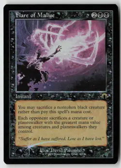 Flare of Malice (Retro Frame) Modern Horizons 3 (408) Foil - MTG - Image 1