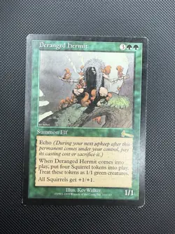 Deranged Hermit Urza's Legacy MTG Magic the Gathering Reserve List Played - Image 1