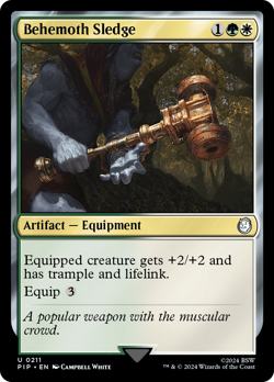 Behemoth Sledge [Fallout] Magic MTG - Image 1