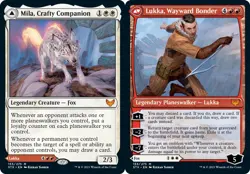 x1 Mila, Crafty Companion // Lukka, Wayward Bonder M MTG Strixhaven: School of M - Image 1