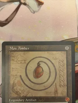Mox Amber (Schematic) The Brothers' War: Retro Frame Artifacts Regular NM MTG - Image 2