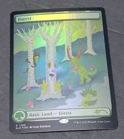 Forest (1386) Foil MTG Secret Lair Featuring Gary Baseman English - Image 2