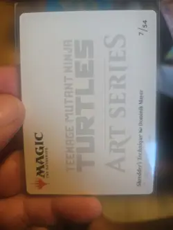 Shredder’s Technique Art Series Gold Auto Teenage Mutant Ninja Turtles 7/54 - Image 2