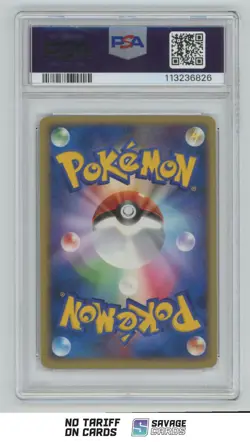 2007 Pokemon Japan D&P Dawn Dash 1st Edition Holo Leafeon PSA 8 - Image 2