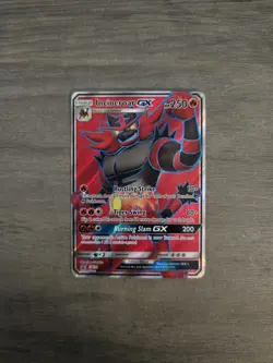 Incineroar GX SM38 Black Star Promo Full Art Holo Pokemon 2019 SM Sun Moon - Image 2